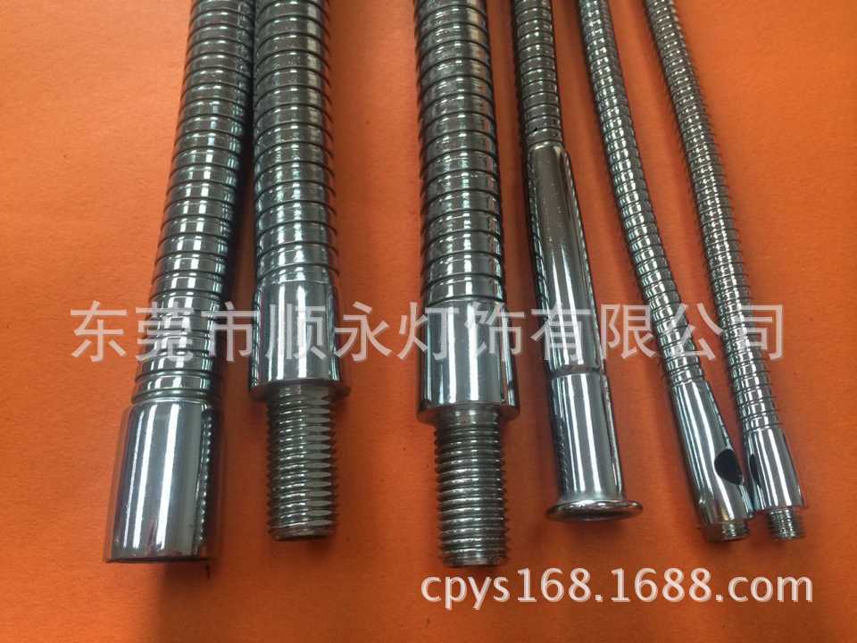 169-金属电镀银色 软管