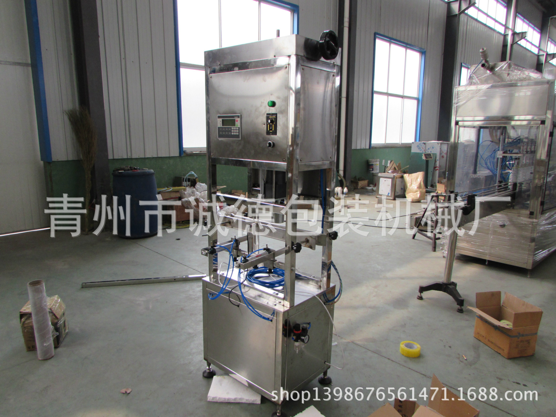 青州诚德 旋盖机 全自动瓶盖封口机