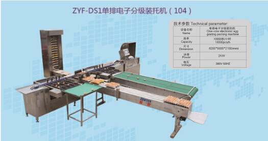 ZYF-DS1單排電子分級(jí)裝托機(jī)