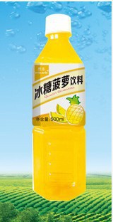 韩国恩乐冰糖菠萝500ml  整件20瓶 新鲜水果在里面 堪比磨谷磨谷