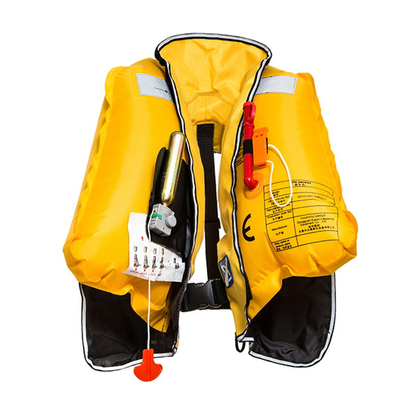 国际标准船级社认证欧盟ce认证长期供应船用手动充气式救生衣