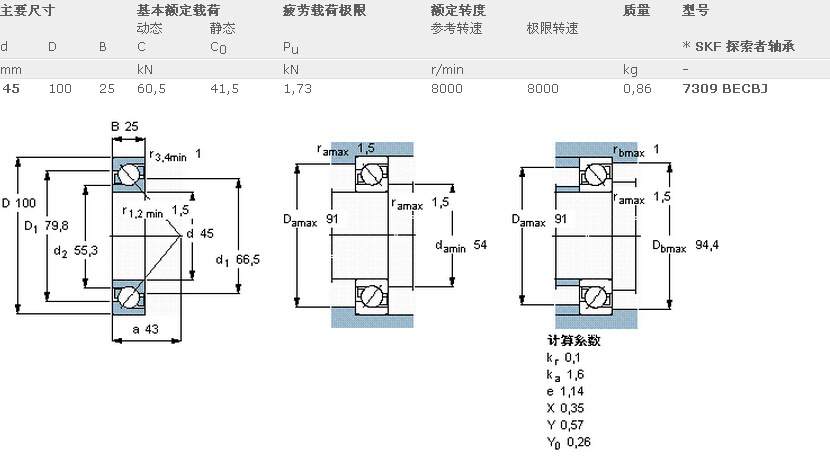 供应skf汽车轮毂轴承|7309 becbj角接触球轴承现货!