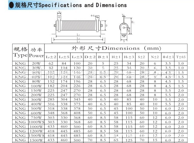 大功率瓷管电阻3