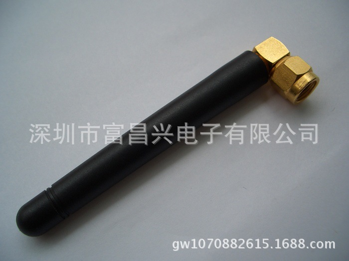 2.4G2DBI小天线90度弯头