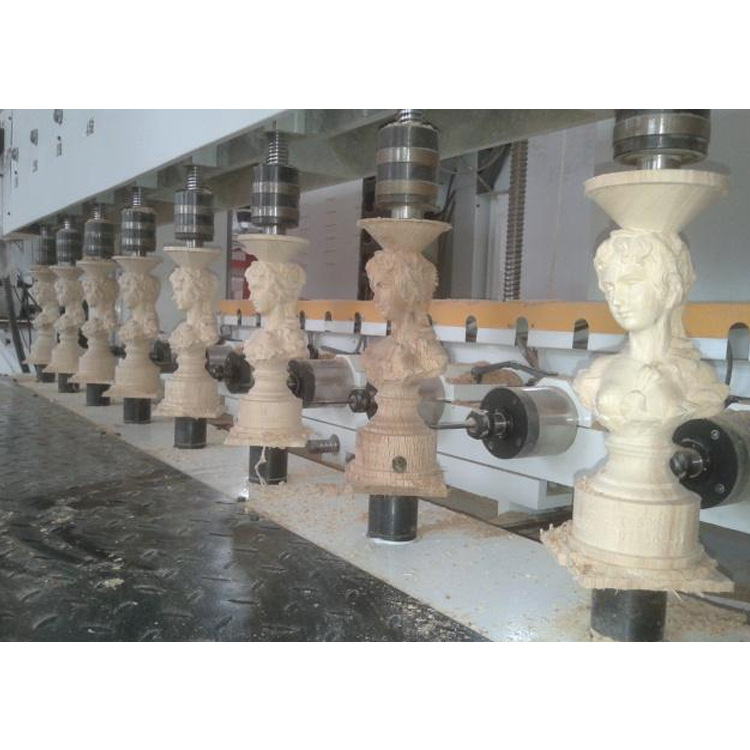 1325一拖四高精度木工雕刻机/镂空家具广告雕刻机/板材浮雕