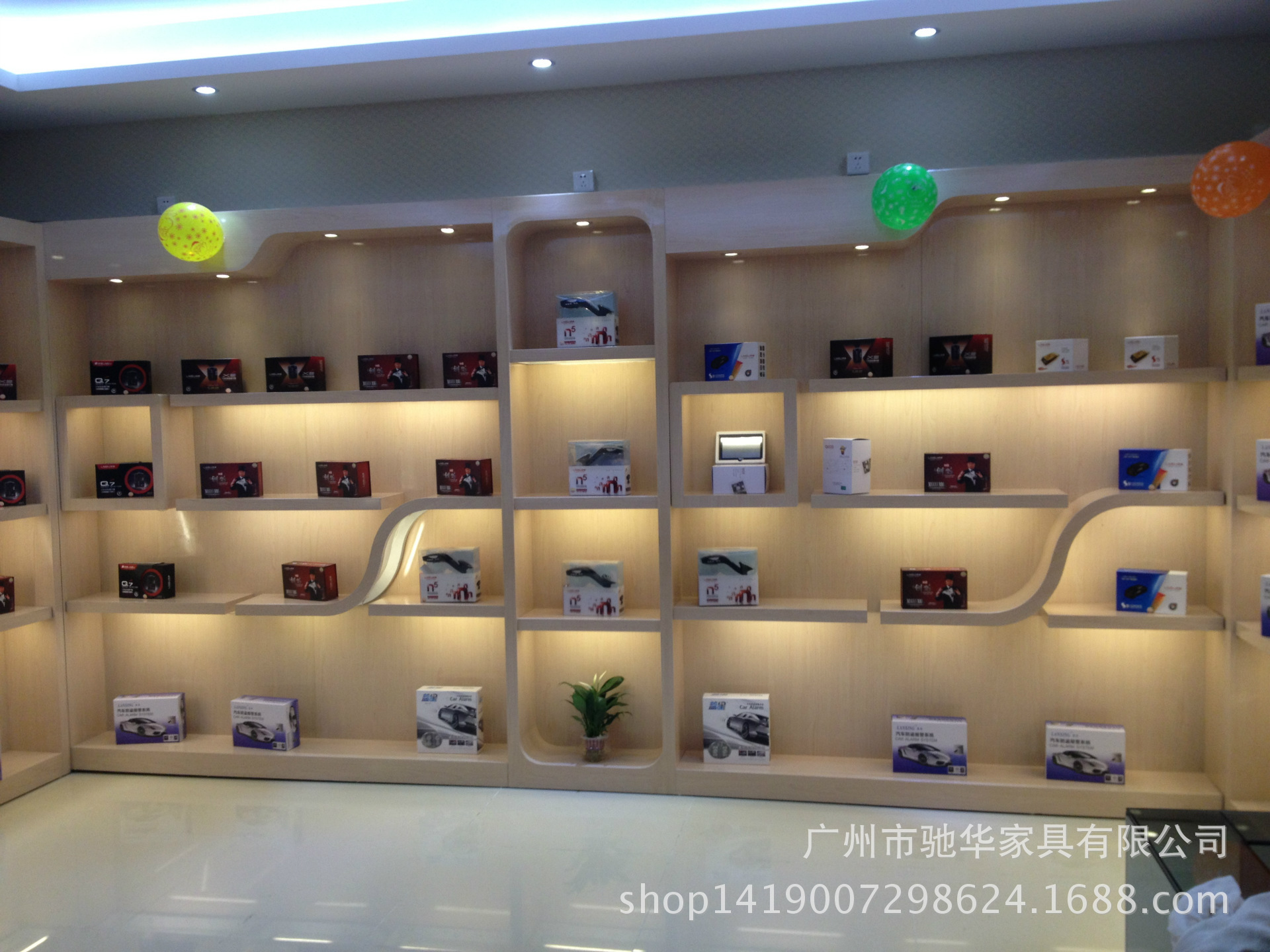 广州专业烤漆展柜 汽配展用品展示柜 4s店展示架 低