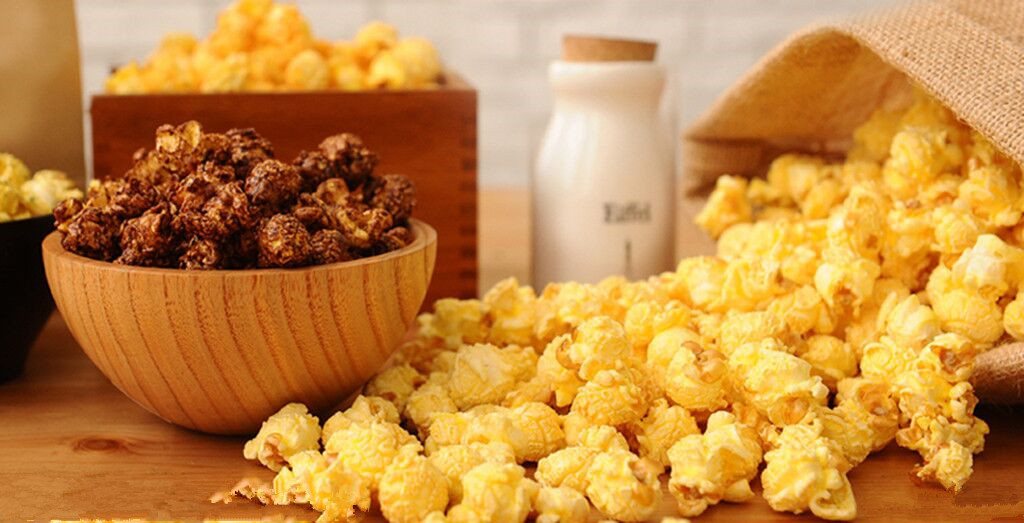 贤硕爆玉米花 四种口味(焙烤型)办公必备,进口玉米爆米花