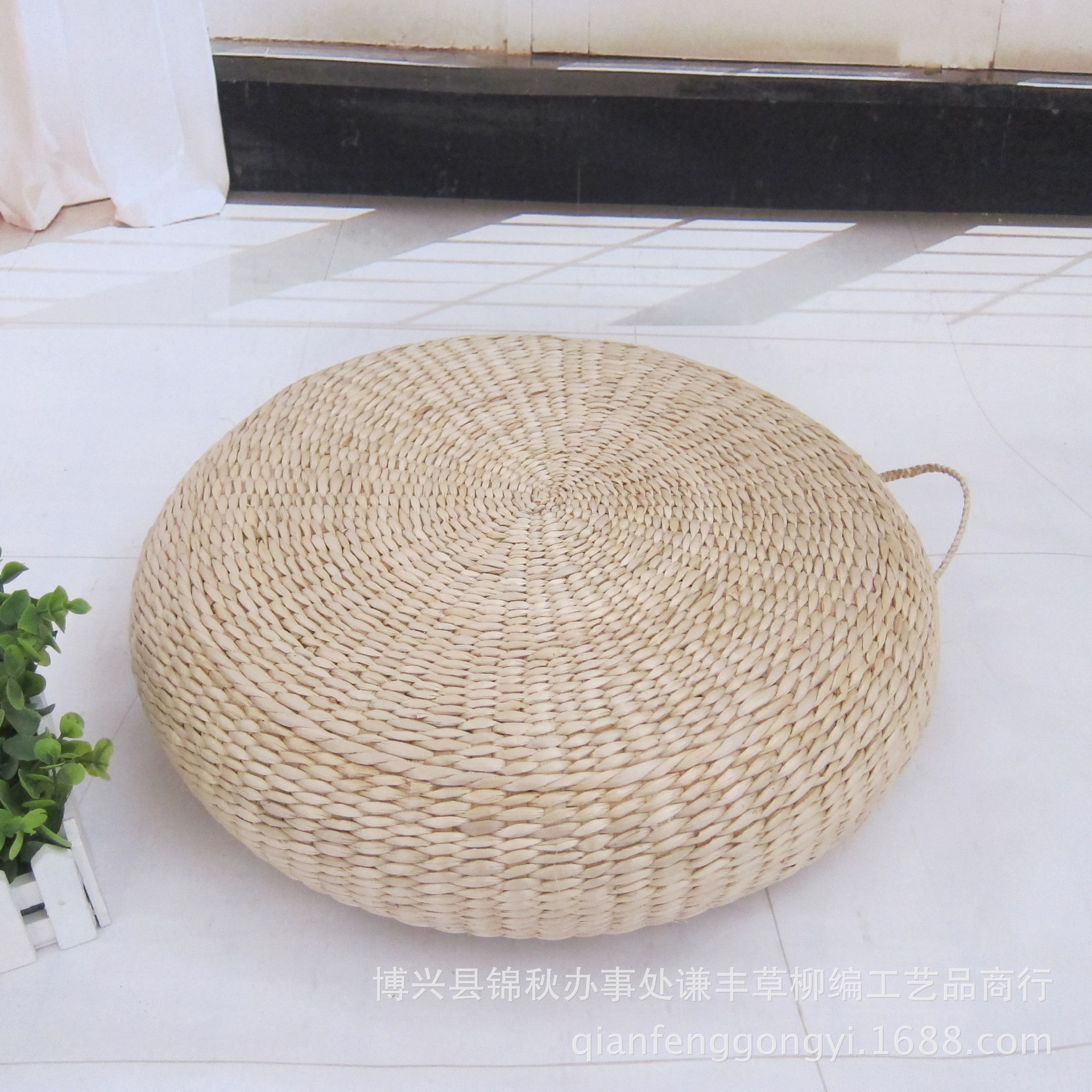 蒲团坐垫加厚 禅修垫手工草编坐禅垫榻榻米坐垫 打坐拜佛垫瑜伽垫