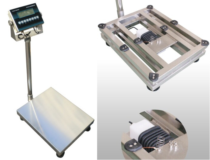 供应100kg不锈钢台秤 防水不锈钢台秤 150kg防腐蚀电子台秤