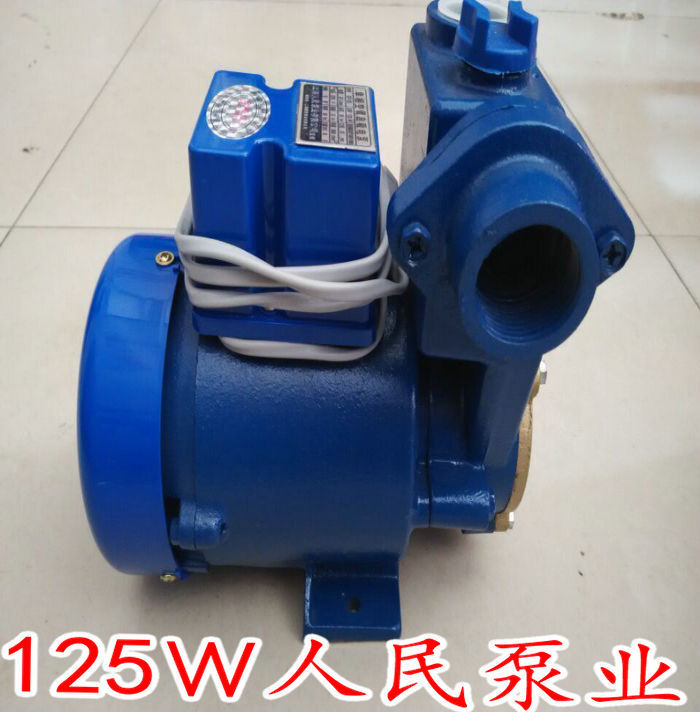 125w自吸泵抽水机家用水塔送水井下提水正品水泵125w自吸空调泵