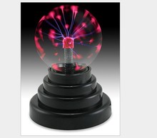 廠家直銷負離子q靜電魔球 觸摸感應魔燈閃電輝光球 4568寸電光球