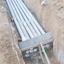 廠家批發纖維水泥管dn150*12mm 路橋市政電力用電線電纜護套管材