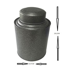 廠家復古大號茶葉金屬儲物密封鐵罐