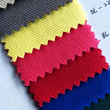 磨毛全棉厚紗卡粗斜紋7*7純棉勞保工裝牛仔布料箱包鞋材服裝面料