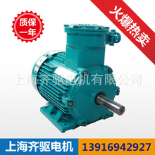 上海電機0.37kw防爆電機4極1500轉 A21 IP65 T130℃粉塵防爆電機