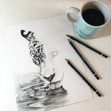 德國施德樓STAEDTLER100B黑桿素描鉛筆 專業書寫繪畫鉛筆炭畫鉛筆