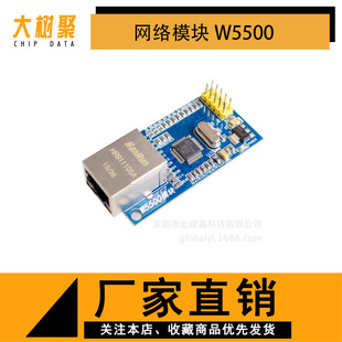 WjģK W5500 ȫӲTCP/IPfh ̫W51/STM32ƬC