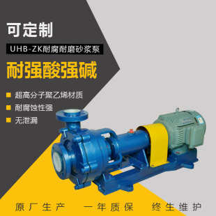 40UHB-20化工砂漿泵 酸鹼礦漿料漿砂漿泵 安徽騰龍泵閥