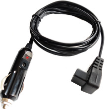 美式車載點煙器冰箱插頭線 12V24V兩孔品字尾車載壓縮機冰箱線