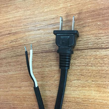 環保ETL美規電源線美標2扁插AC線UL極性電源線0.824平方認證線