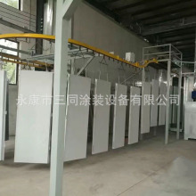 廠家供應防盜防火門非標門木門塗裝線 全自動靜電噴塗流水線設備