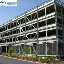 廠家設計高層鋼結構停車棚 簡單可搭建小型鋼結構科技多層停車場