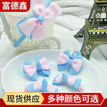 發箍發夾蝴蝶結加工  韓版絲帶蝴蝶結 兒童頭飾裝飾發箍蝴蝶結