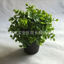 廠家直銷假花盆栽 人造花擺件室內桌面仿真植物家居裝飾塑料盆景