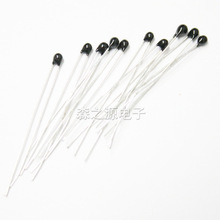 NTC 100K 熱敏電阻 5% 黑頭/火柴頭 MF52E B值:3950K