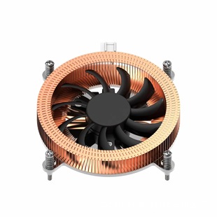 金銀蜂純銅純鋁115X/1200/1700工控機散熱器MINI機箱熱管風扇100W