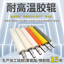 生產加工電暈/覆膜/流延膜/塗布/燙金耐高溫硅膠輥聚氨酯橡膠輥筒