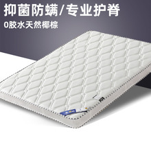 床墊天然家用卧室10cm硬墊子護腰海綿護脊棕墊可折疊透氣
