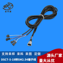 DS母座插頭線接sm端子線7芯充電線 DSCT-5-19端子線 汽車電器電纜