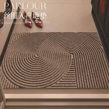 亞馬遜TEMU代發北歐絲圈地墊入戶玄關刮土耐臟門墊浴室易打理腳墊