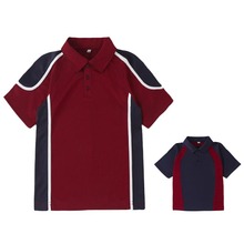 斯踏迪校服小學生夏季短袖英倫風 網布透氣兒童T恤園服藏青POLO衫