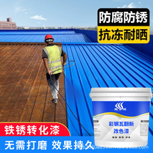 鐵銹轉化劑防銹漆金屬防腐免打磨免除銹戶外專用彩鋼瓦翻新專用漆