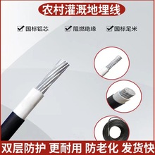 NLYV地埋線16/25/35/50平方農用農田灌溉地埋鋁芯電線電纜電纜線