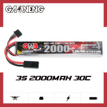 GNB高能2000mAh 3S 11.1V 30C適配於電動玩具CS真人野戰鋰電池