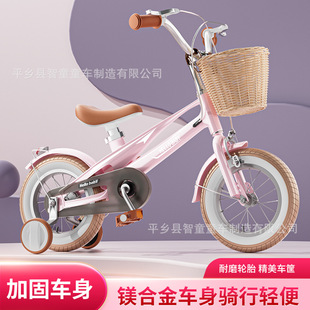 兒童自行車2-4-6歲寶寶腳踏車輕便鎂合金男孩女孩寶寶自行車單車