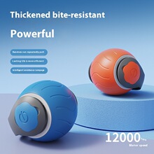 2025跨境耐咬自動逗貓球貓咪玩具自嗨解悶球寵物用品跳跳球滾滾球