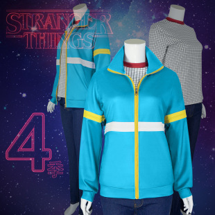 現貨怪奇物語第四季麥克斯cosplay服裝 麥克斯梅菲爾德cos服裝