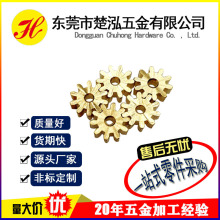 非標定制0.5小模數銅齒輪無人機精密齒輪馬達齒輪減速機微型齒輪