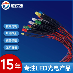 O͸ָʾ led鎧ӹ 3V/12vֱ L40MM