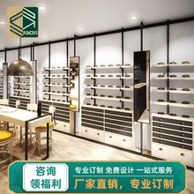 復古眼鏡展示櫃眼鏡店木質烤漆陳列櫃近視眼鏡展示架子廠家可加工