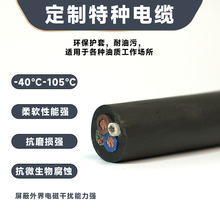 耐寒耐低溫防凍聚氨酯電纜 零下-40~-100度超耐嚴寒線纜