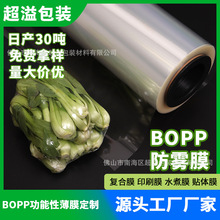 BOPP防霧膜葡萄蔬菜菌菇水果冷鏈食品級防霧袋雙面電暈冷鏈印刷膜