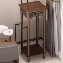 實木花架子盆栽室內落地式客廳小陽台托架展示新中式