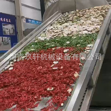 辣椒網帶烘干機 多功能連續式辣椒烘干設備 多層蔬菜干燥機