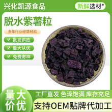 廠家批發脫水紫薯丁粒八寶粥熬粥煮粥配料紫番薯粒紫薯干量大優惠