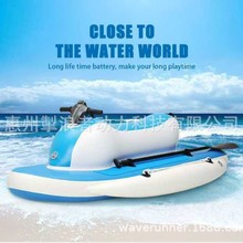 拉絲料水上充氣電動摩托艇加厚耐磨 大浮力 可搭配水下推進器助力